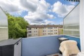 Balkon mit Blick ins Grüne - 