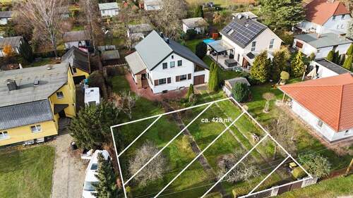 Luftbild - Grundstück in Berlin / Mahlsdorf-Süd zum Kaufen