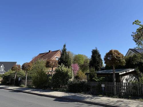 Ansicht - Schönes Baugrundstück mit Altsubstanz im Zentrum von Hetlingen
