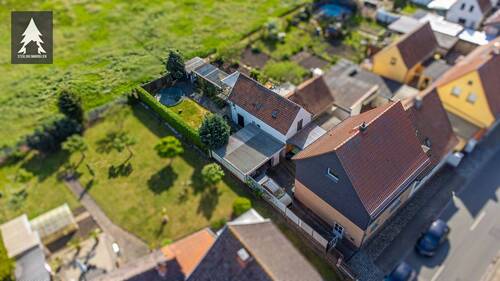 Luftaufnahme - 5 Zimmer Doppelhaushälfte in Huy