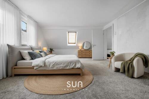 GROßZÜGIGES SCHLAFZIMMER (visualisiert) - 