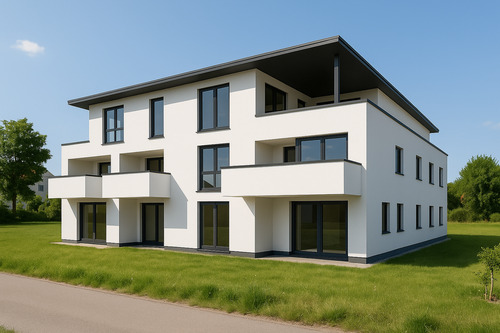 Foto Haus.png - 2 Zimmer Terrassenwohnung zum Kaufen in Mamming