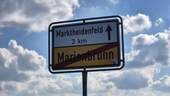 Ortsschild - 