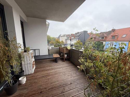 Terrasse am Wohn-Ess-Zimmer - 