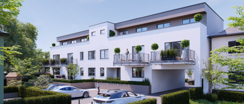 Aussenansicht mit Einfahrt - 