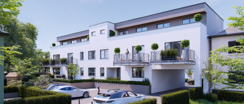 Aussenansicht mit Einfahrt - 