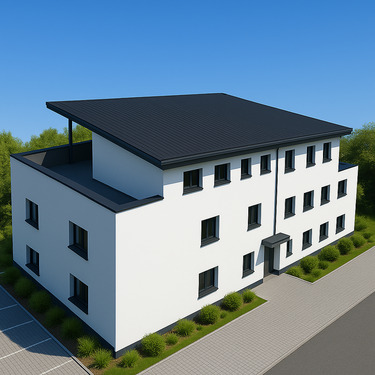 Foto Haus 2.png - 3 Zimmer Etagenwohnung in Mamming