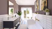 Beispielbild Badezimmer - 4 Zimmer Bungalow in Gera