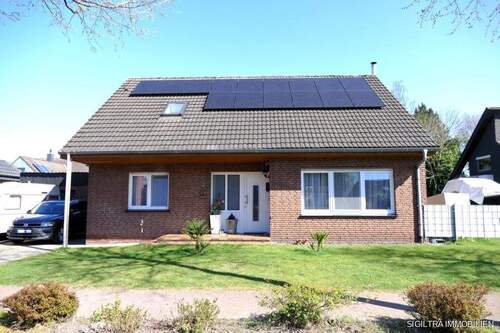 Ansicht Eingang - 6 Zimmer Einfamilienhaus in Dörpen