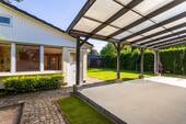 Terrasse und Hobbyraum - 