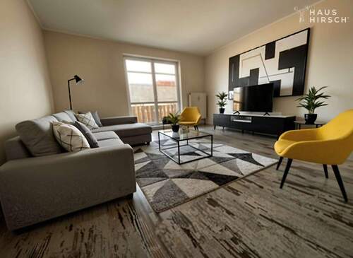 Wohnbereich - Schöne 3-Zimmer Wohnung mit Balkon in ruhiger Innenstadtlage