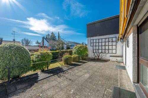 Terrasse - 3 Zimmer Doppelhaushälfte zum Kaufen in Berg