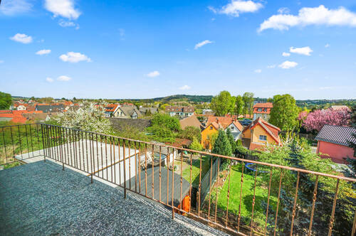 Blick vom Balkon - 