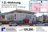 Wohnungen Blumberg Whg108 05.JPG - 1 Zimmer Terrassenwohnung zum Kaufen in Blumberg
