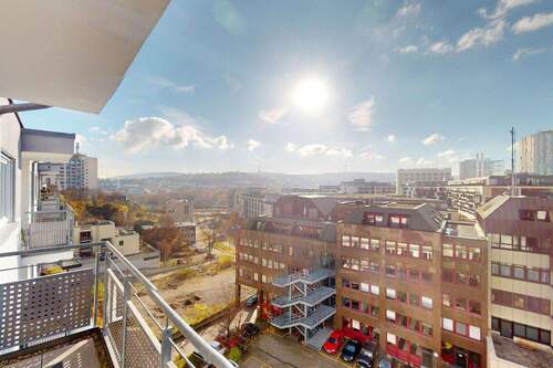 Balkonausblick - 4 Zimmer Etagenwohnung zum Kaufen in Stuttgart
