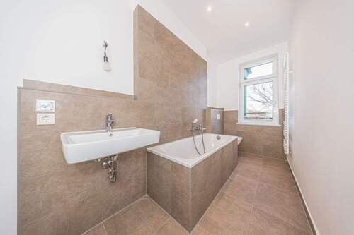 Badezimmer - 2 Zimmer Etagenwohnung in Leipzig