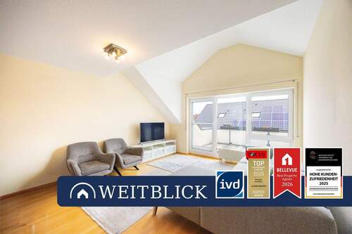 Wohnbereich - WEITBLICK: Ein Stück Himmel! - 343.000,00&nbsp;EUR Kaufpreis, ca.&nbsp; 84,90&nbsp;m&sup2;&nbsp;Wohnfl&auml;che