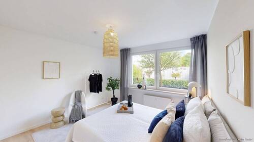 Schlafzimmer - Etagenwohnung mit 76,00 m&sup2; in Hamm zum Kaufen