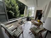 Balkon mit Zugang zum Schlaf- und Wohnzimmer.jpg - sanierte 5 - Zimmer Wohnung mit Balkon, Dortmund Mitte