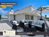 Terrasse Süd-West - Sonniges Penthouse in Solln - Stilvolle 3-Zimmer-Wohnung mit Ausbauoption zum 4-Zimmer-Paradies