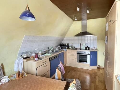 Küche im Dachgeschoss - 