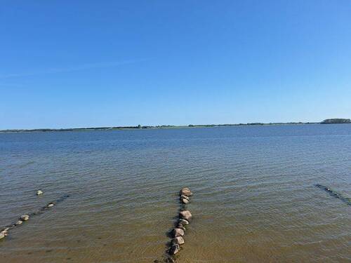 Blick über Strelasund nach Rügen - 
