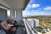 Ausblick West-Balkon - 2 Zimmer Etagenwohnung zum Kaufen in Sierksdorf