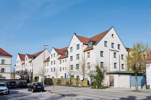 Hausansicht - Etagenwohnung mit 36,00 m&sup2; in Moosburg zum Kaufen