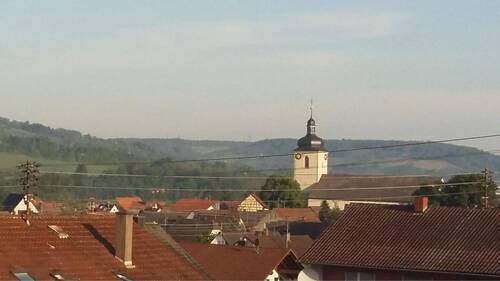Ausblick Richtung Kirche - 