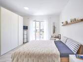 Beispiel-Schlafzimmer - Doppelhaushälfte mit 140,00 m² in München zum Kaufen