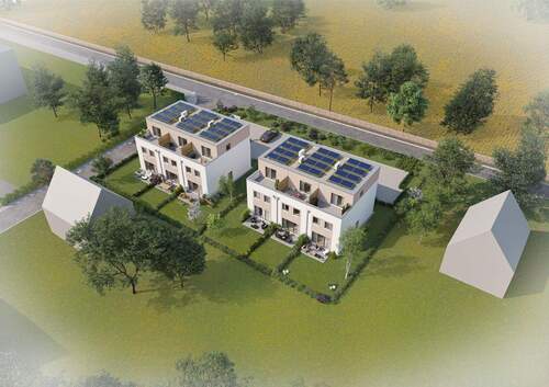 Ansicht oben - 6 Zimmer Reihenendhaus in Dormagen