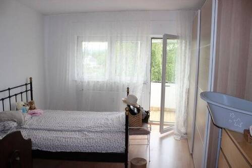 Schlafzimmer - Etagenwohnung mit 79,20 m&sup2; in Saarlouis zur Miete