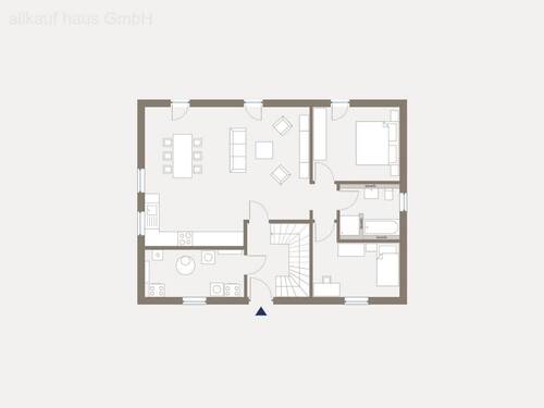 Intelligente Raumaufteilung - 5 Zimmer Mehrfamilienhaus, Wohnhaus zum Kaufen in Bad-Schlema