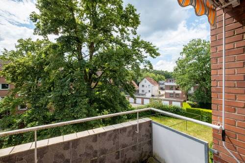 Blick vom Balkon - 