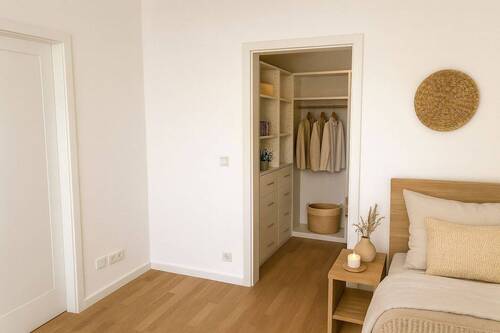 Schlafzi. & begehbarer Schrank - 