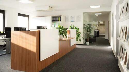 Empfang - Büro zur Miete in Darmstadt