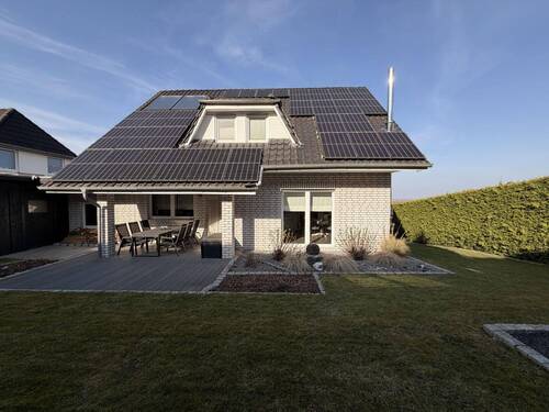 Rückansicht - 5 Zimmer Einfamilienhaus in Hille