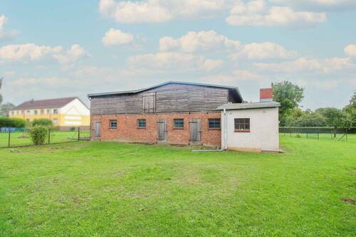 Giebelansicht Scheune - 