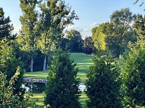 Blick zum Golfplatz - 