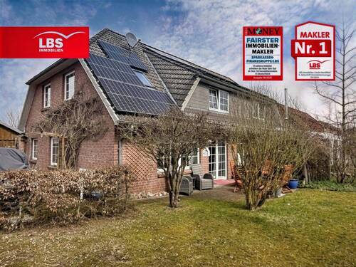 Rückansicht - Gepflegte Doppelhaushälfte in toller Lage!