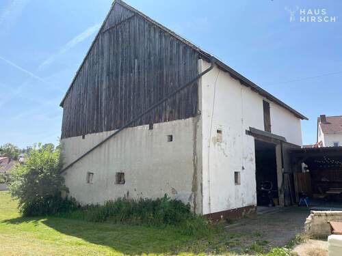 Scheune außen - Grundstück in Röttenbach zum Kaufen