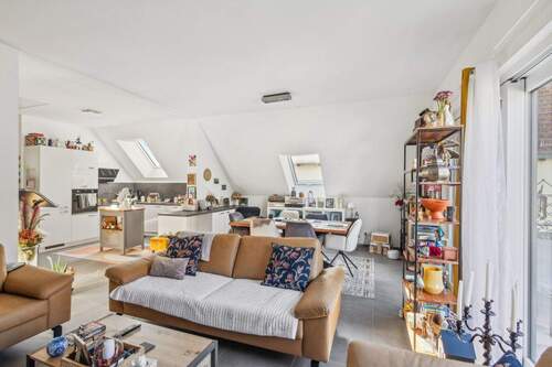 Wohnbereich im Dachgeschoss - 