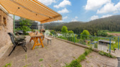 Terrasse 2 - Kleines Einfamilienhaus mit schönem Ausblick und Garagen