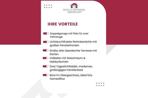 Ihre Vorteile! - 6 Zimmer Einfamilienhaus in Heide