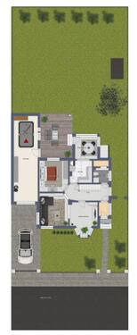 Möbliervorschlag Erdgeschoss - 