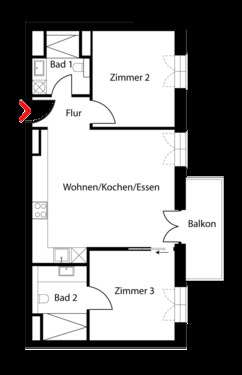 6. Obergeschoss - 