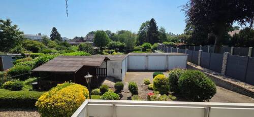 Aussicht vom Balkon - 