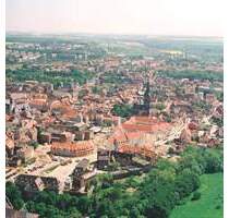 Mit dem Fahrstuhl ins Büro, Altstadtcenter Aschersleben