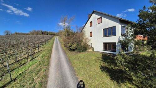 Giebelansicht - 7 Zimmer Einfamilienhaus zum Kaufen in Wertheim-Lindelbach