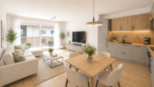 Wohnzimmer - 3 Zimmer Etagenwohnung zur Miete in Garmisch-Partenkirchen